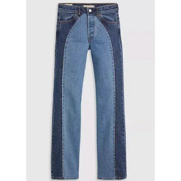 Levi's 28x32 Premium Wedgie Bootcut Western Women's Jeans Practically Pieced - Picture 4 of 6